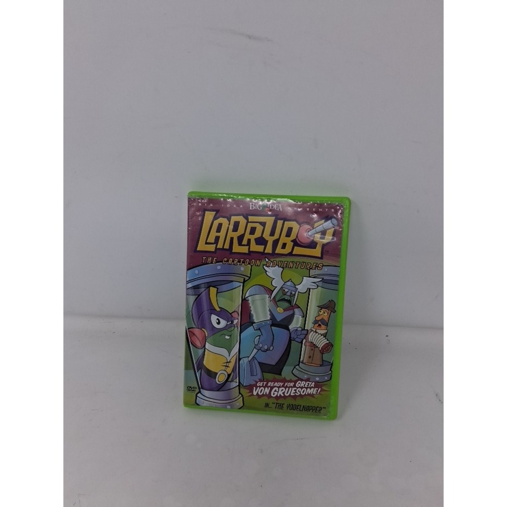 LarryBoy The Cartoon Adventures The Yodelnapper DVD 2002 Big Idea VeggieTales